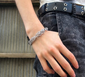 Chainmail Bracelet - Half Persian 3-in-1 + Byzantine